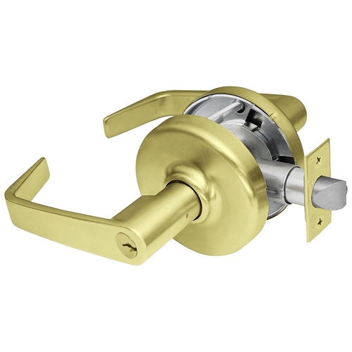 Cylindrical Lock Satin Brass