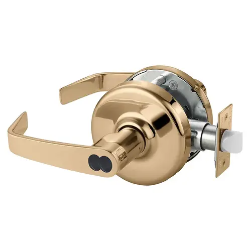 Cylindrical Lock Bright Bronze Clear Coated