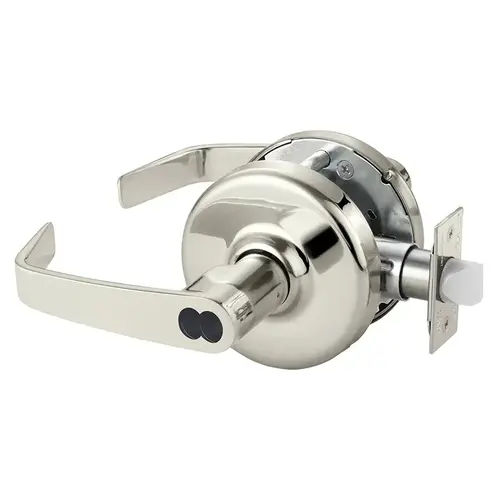 Cylindrical Lock Bright Nickel Plated Clear Coated