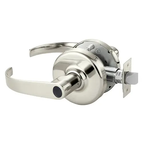 Cylindrical Lock Bright Nickel Plated Clear Coated