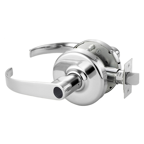 Cylindrical Lock Bright Chrome