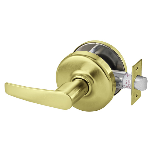 Cylindrical Lock Satin Brass