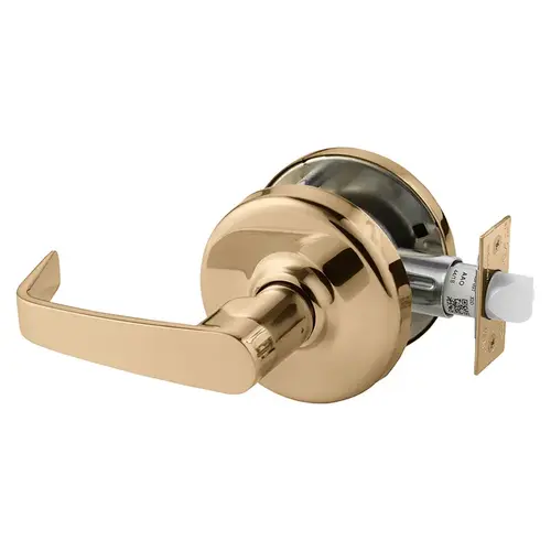 Cylindrical Lock Bright Bronze Clear Coated