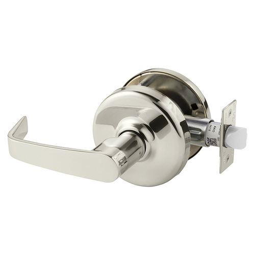 Cylindrical Lock Bright Nickel Plated Clear Coated