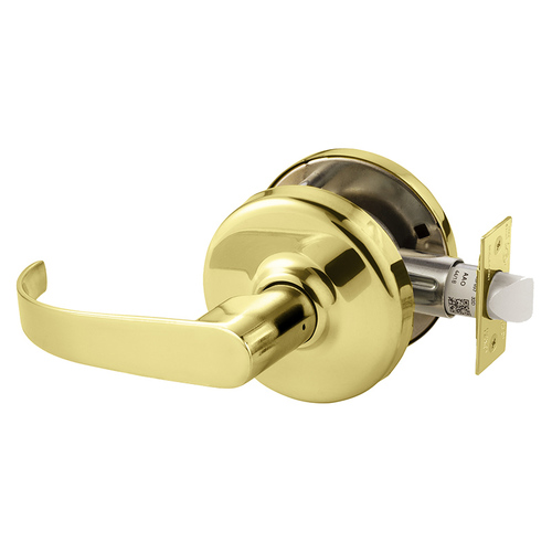 Cylindrical Lock Bright Brass