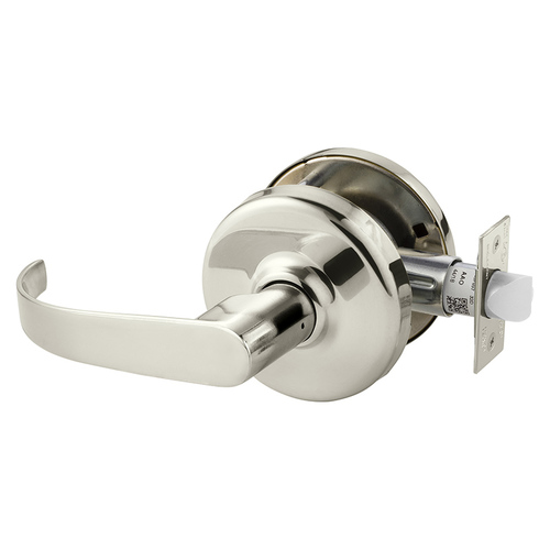 Cylindrical Lock Bright Nickel Plated Clear Coated