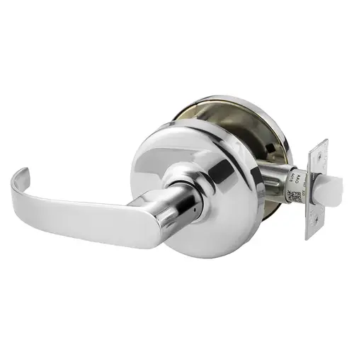 Cylindrical Lock Bright Chrome