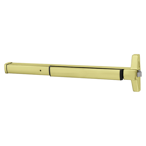 Delayed Egress Exit Device Bright Brass