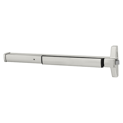 Delayed Egress Exit Device Bright Stainless Steel