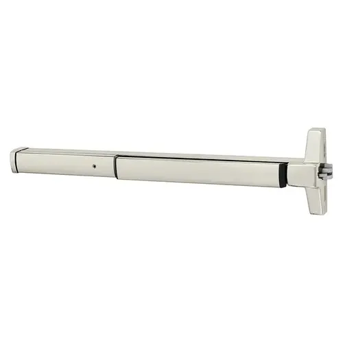 Delayed Egress Exit Device Bright Nickel Plated Clear Coated