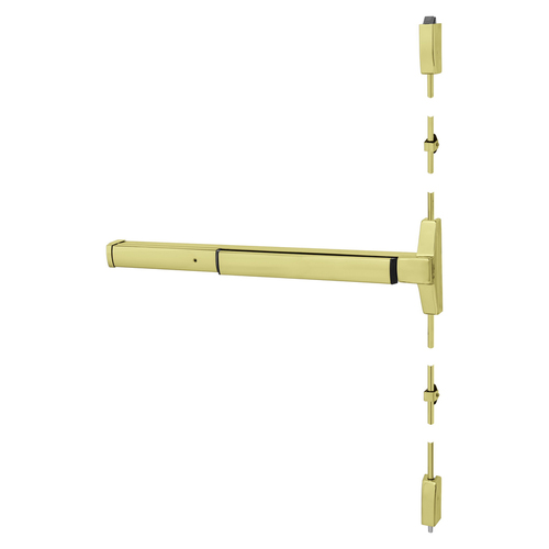 Exit Device Bright Brass