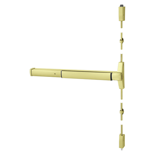 Exit Device Satin Brass