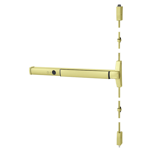 Exit Device Satin Brass