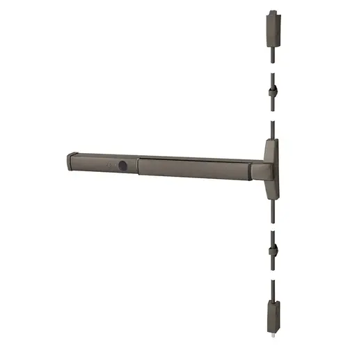 Exit Device Dark Oxidized Satin Bronze Oil Rubbed