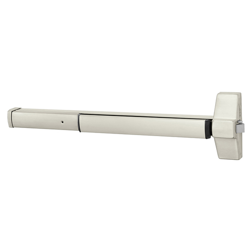 Exit Device Satin Nickel Plated Clear Coated