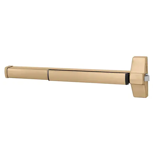 Electrified Exit Device Satin Bronze Clear Coated