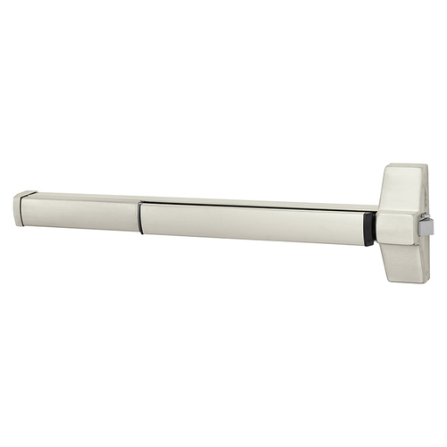 Electrified Exit Device Satin Nickel Plated Clear Coated