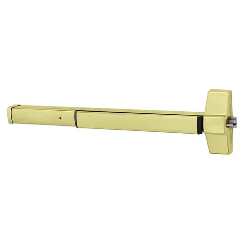 Electrified Exit Device Bright Brass