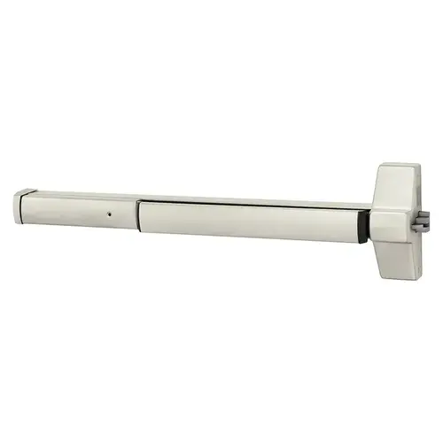 Electrified Exit Device Satin Nickel Plated Clear Coated
