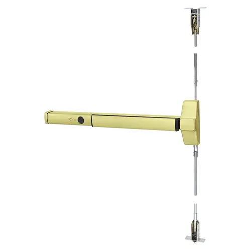 Exit Device Satin Brass