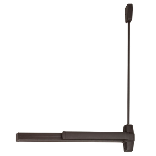 Exit Device Dark Bronze Anodized Aluminum