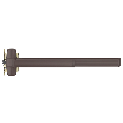 Exit Device Dark Bronze Anodized Aluminum