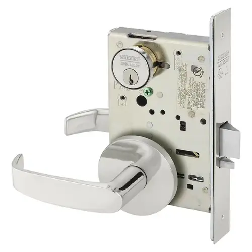 Mortise Lock Bright Stainless Steel