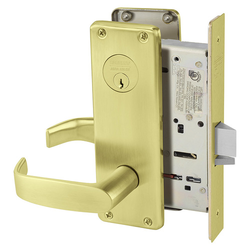 Mortise Lock Satin Brass