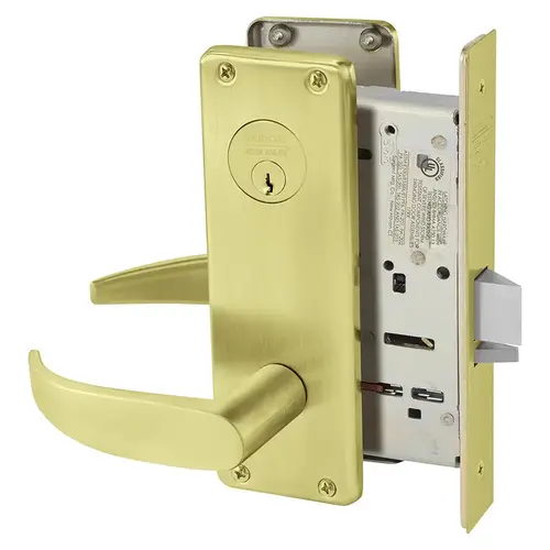 Mortise Lock Satin Brass