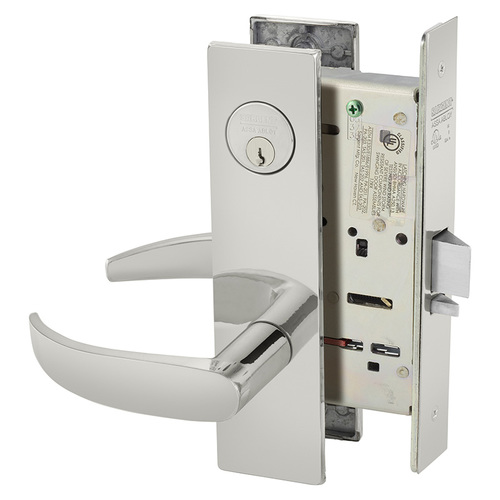 Mortise Lock Bright Stainless Steel