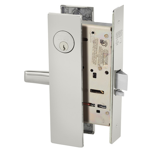 Mortise Lock Bright Stainless Steel