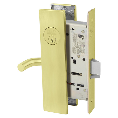 Mortise Lock Satin Brass