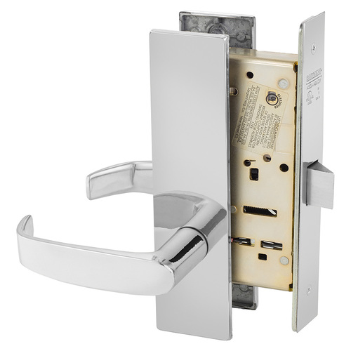 Mortise Lock Bright Chrome