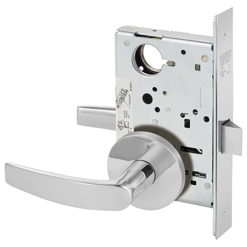 Mortise Lock Bright Chrome