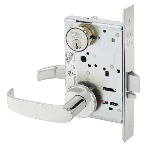 Mortise Lock Bright Stainless Steel