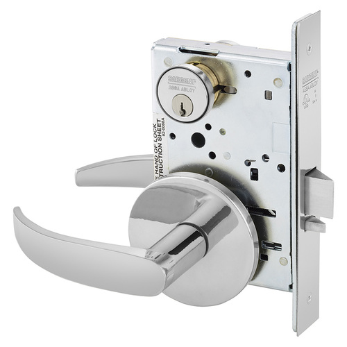 Mortise Lock Bright Chrome