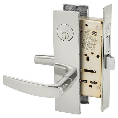 Mortise Lock Bright Stainless Steel