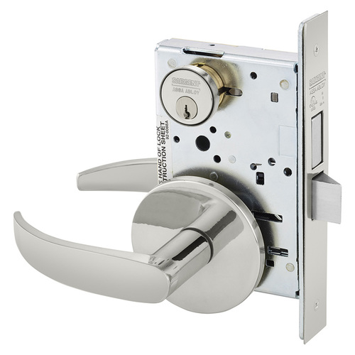 Mortise Lock Bright Stainless Steel