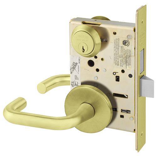 Mortise Lock Satin Brass