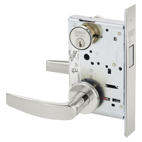 Mortise Lock Bright Stainless Steel