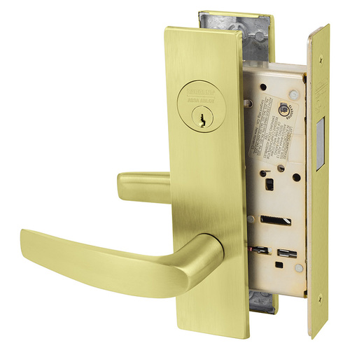 Mortise Lock Satin Brass