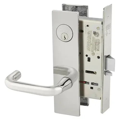 Mortise Lock Bright Stainless Steel