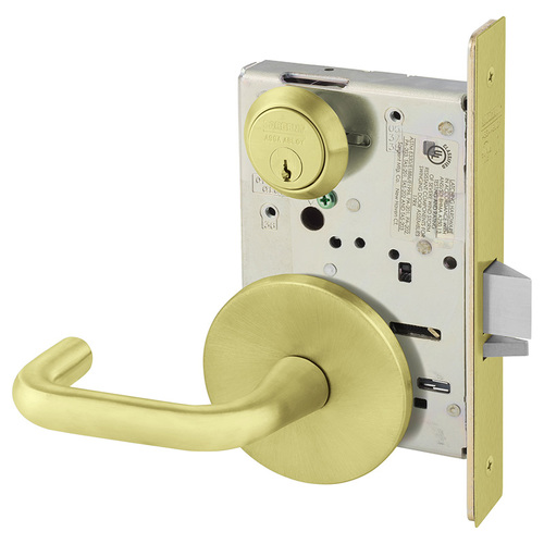 Mortise Lock Satin Brass