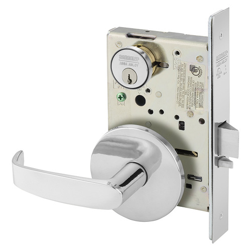 Mortise Lock Bright Chrome