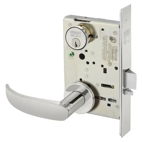 Mortise Lock Bright Stainless Steel