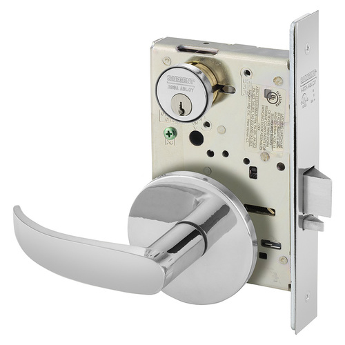 Mortise Lock Bright Chrome