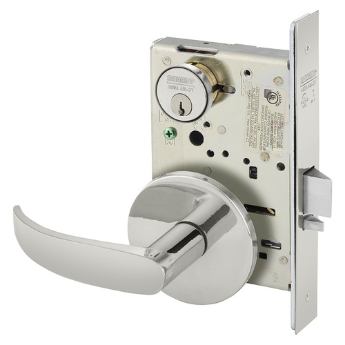 Mortise Lock Bright Stainless Steel