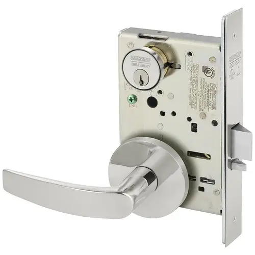 Mortise Lock Bright Stainless Steel