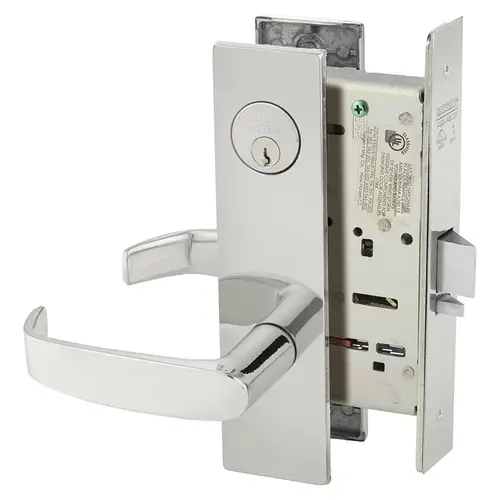 Mortise Lock Bright Stainless Steel