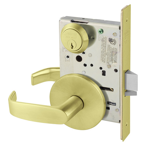 Mortise Lock Satin Brass